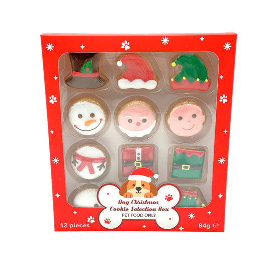 Christmas Decorated Iced Dog Treats 12pk 84g