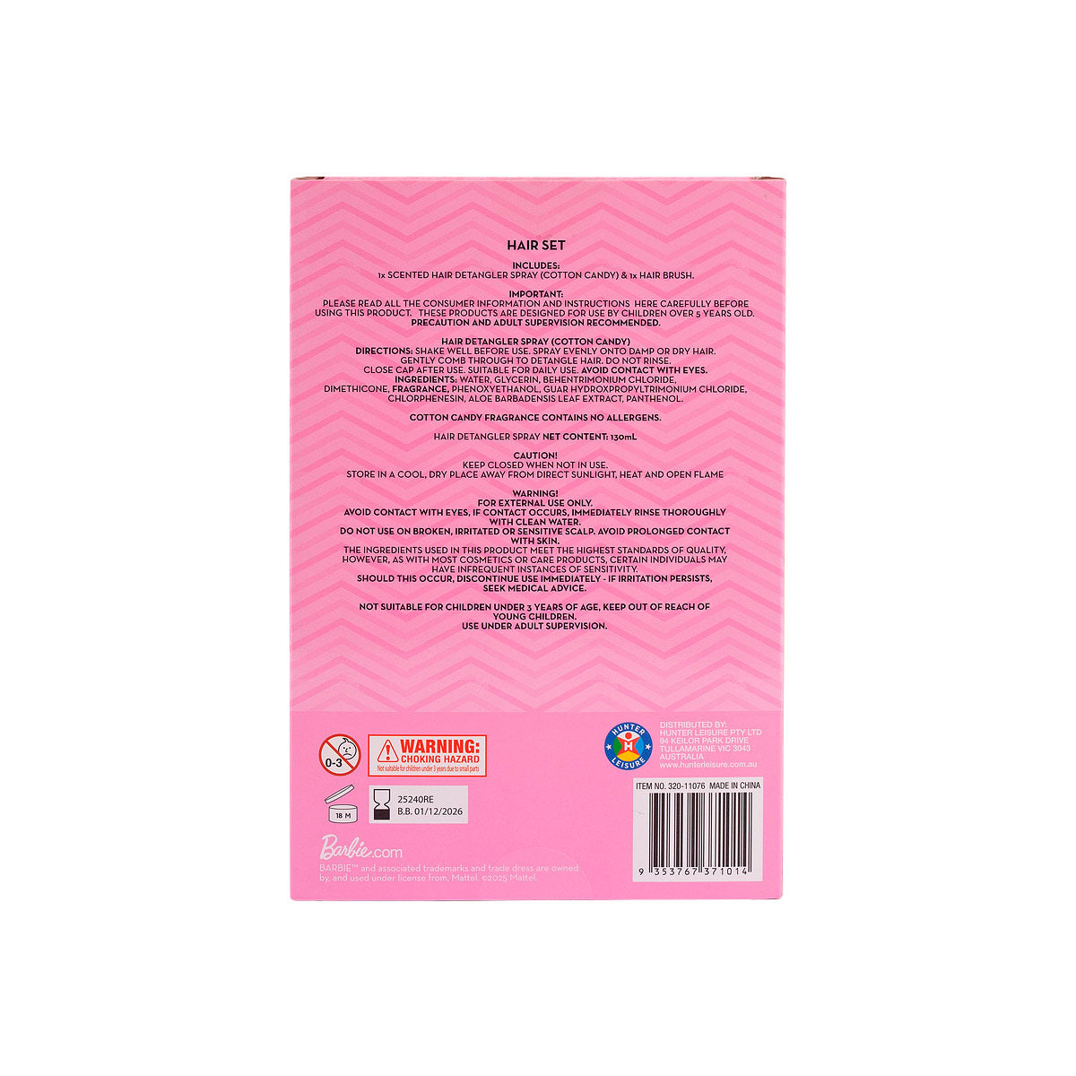 Barbie Hair Gift Set