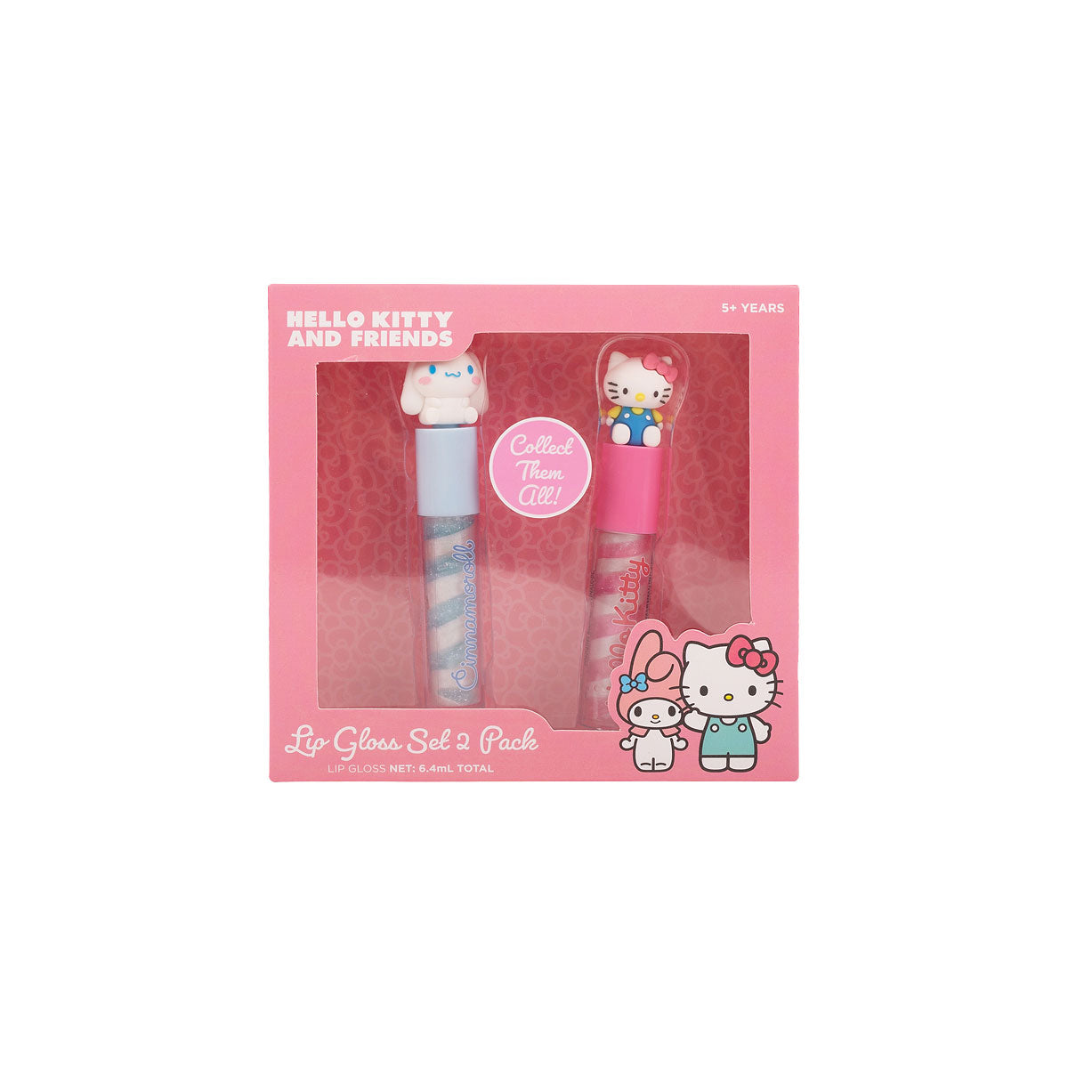 Hello Kitty Lip Gloss Swirl 3D Box Assorted