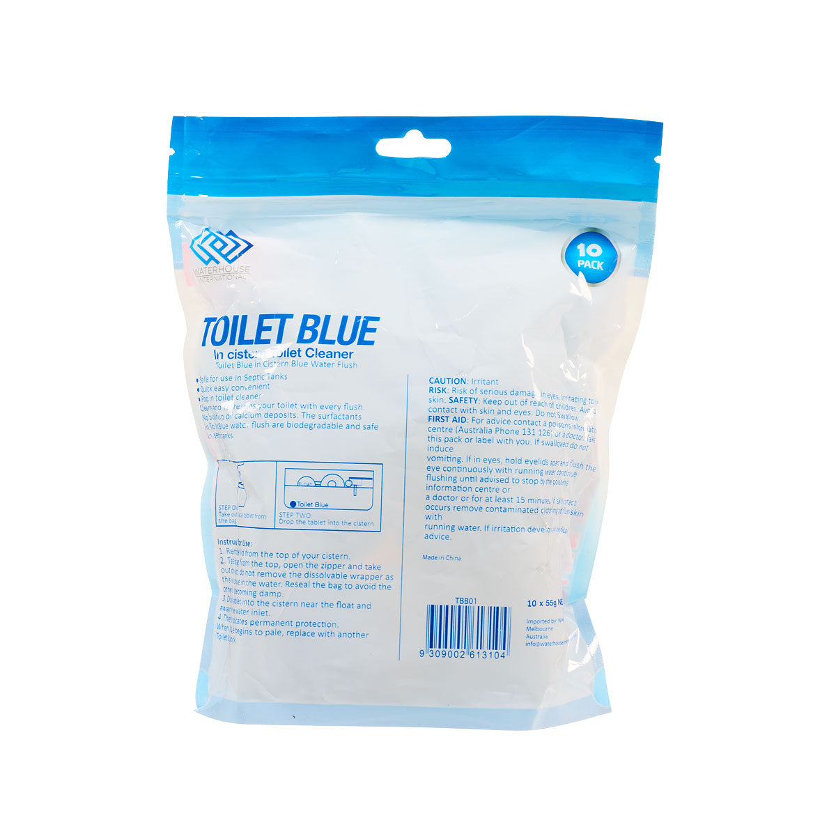 MCA In-Cistern Toilet Block Ocean 10pk