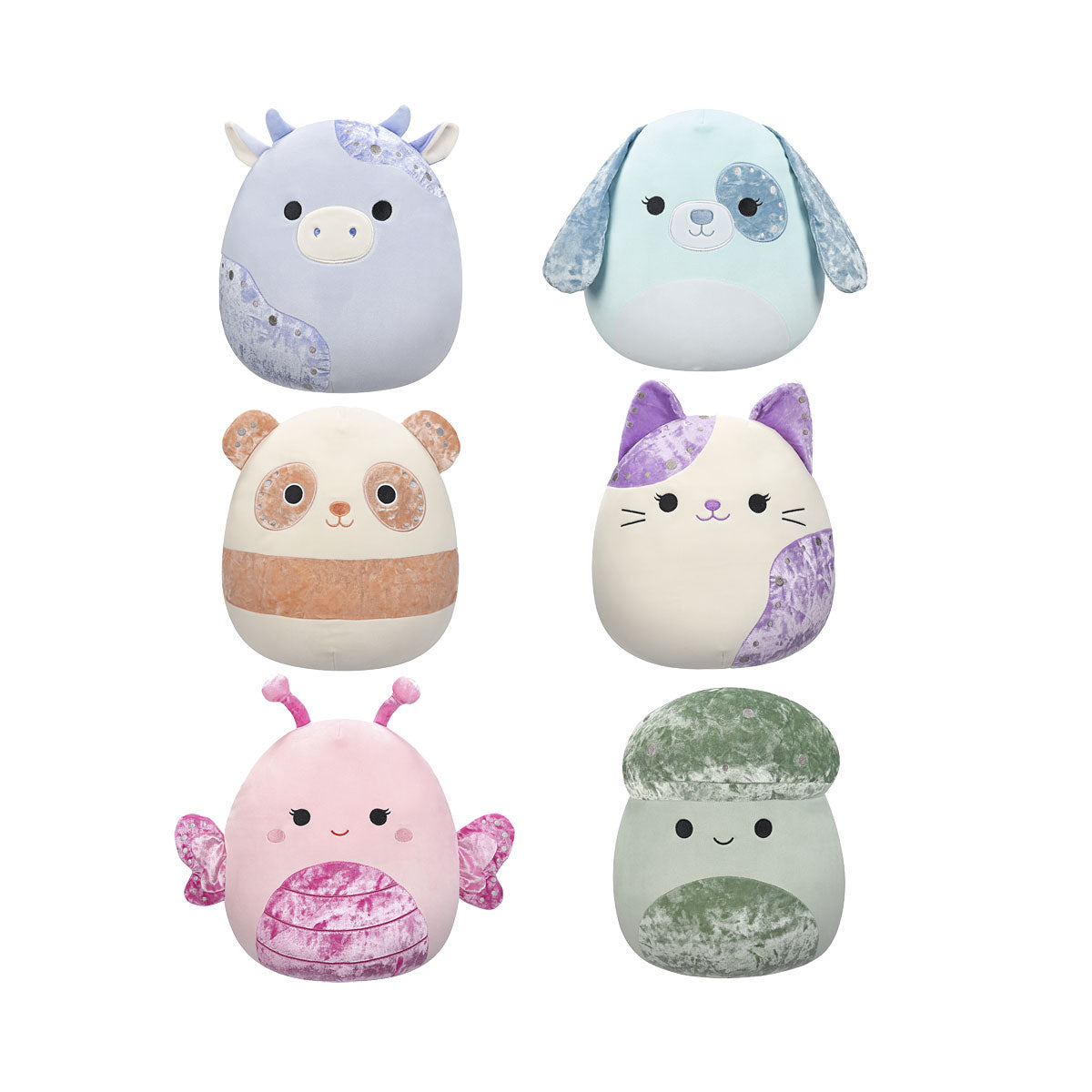 Squishmallow Pastel Velvet 12" Assorted