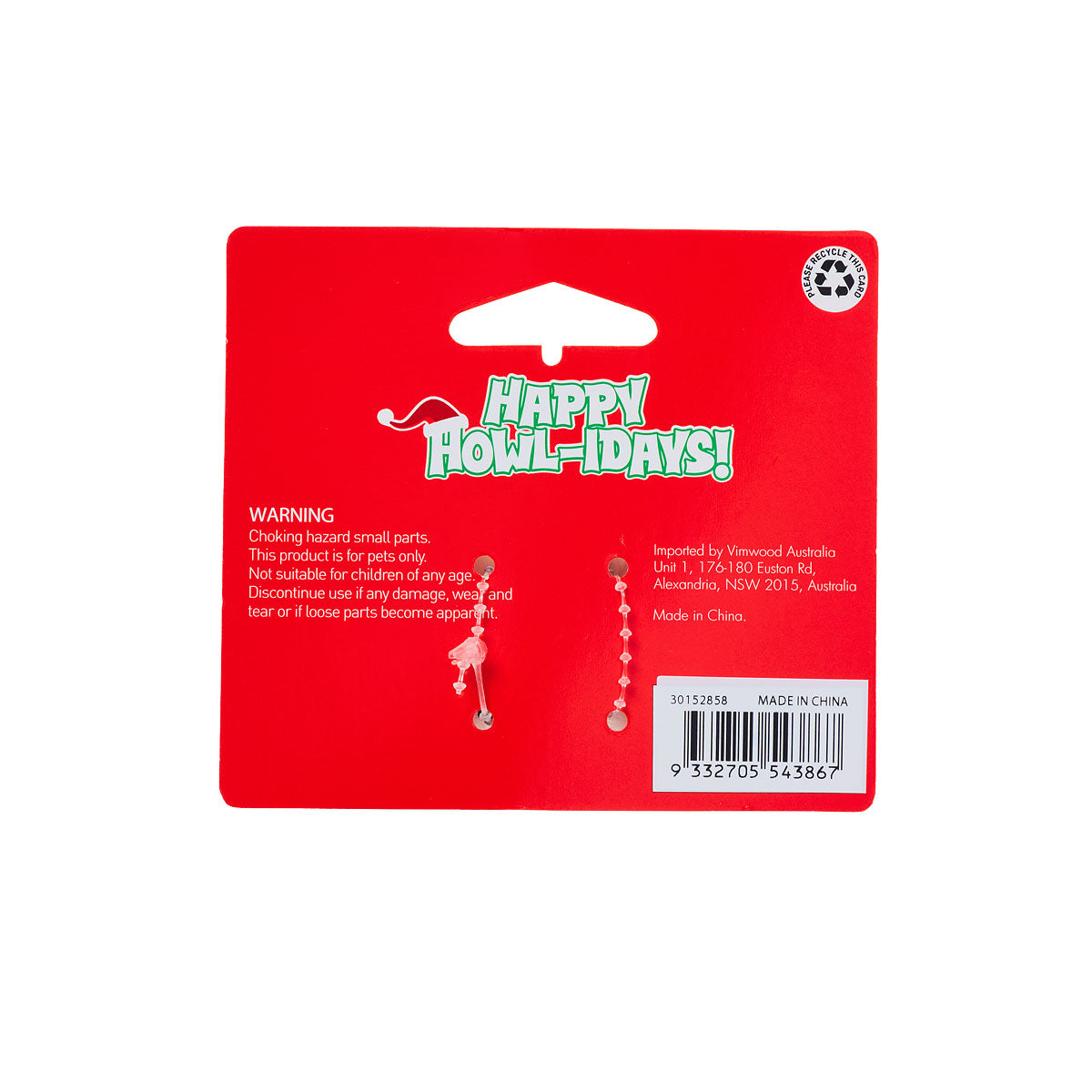 Christmas Pet Bow Mistletoe