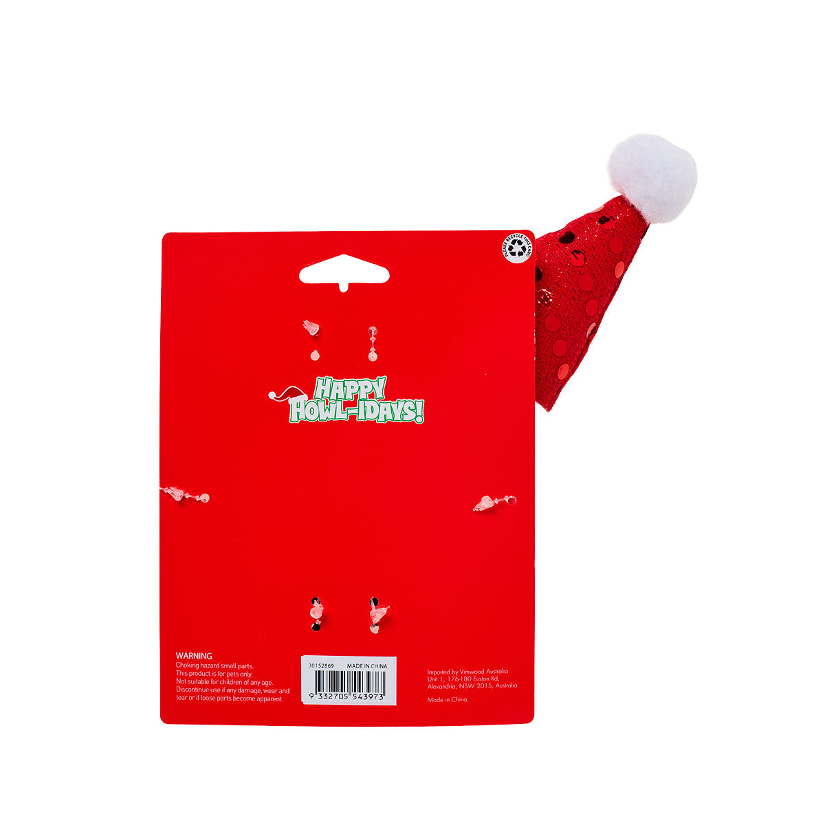 Christmas Pet Novelty Alice Band Santa Hat