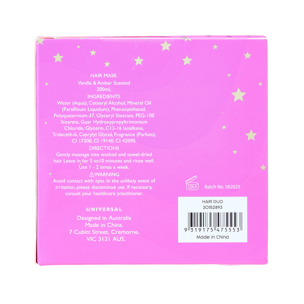 Hair Mask 200mL & Hair Detangler Duo