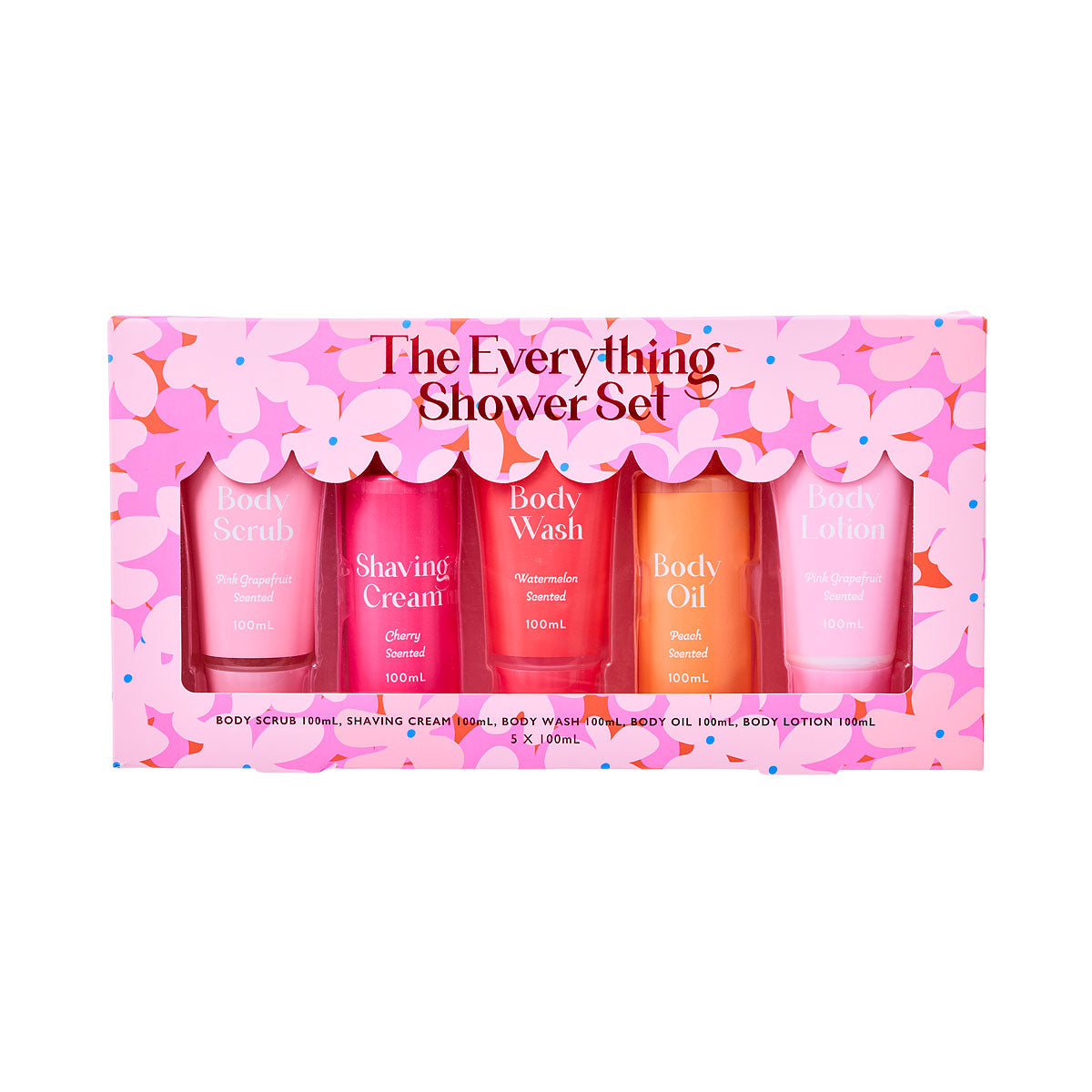 5pc Everything Shower Set