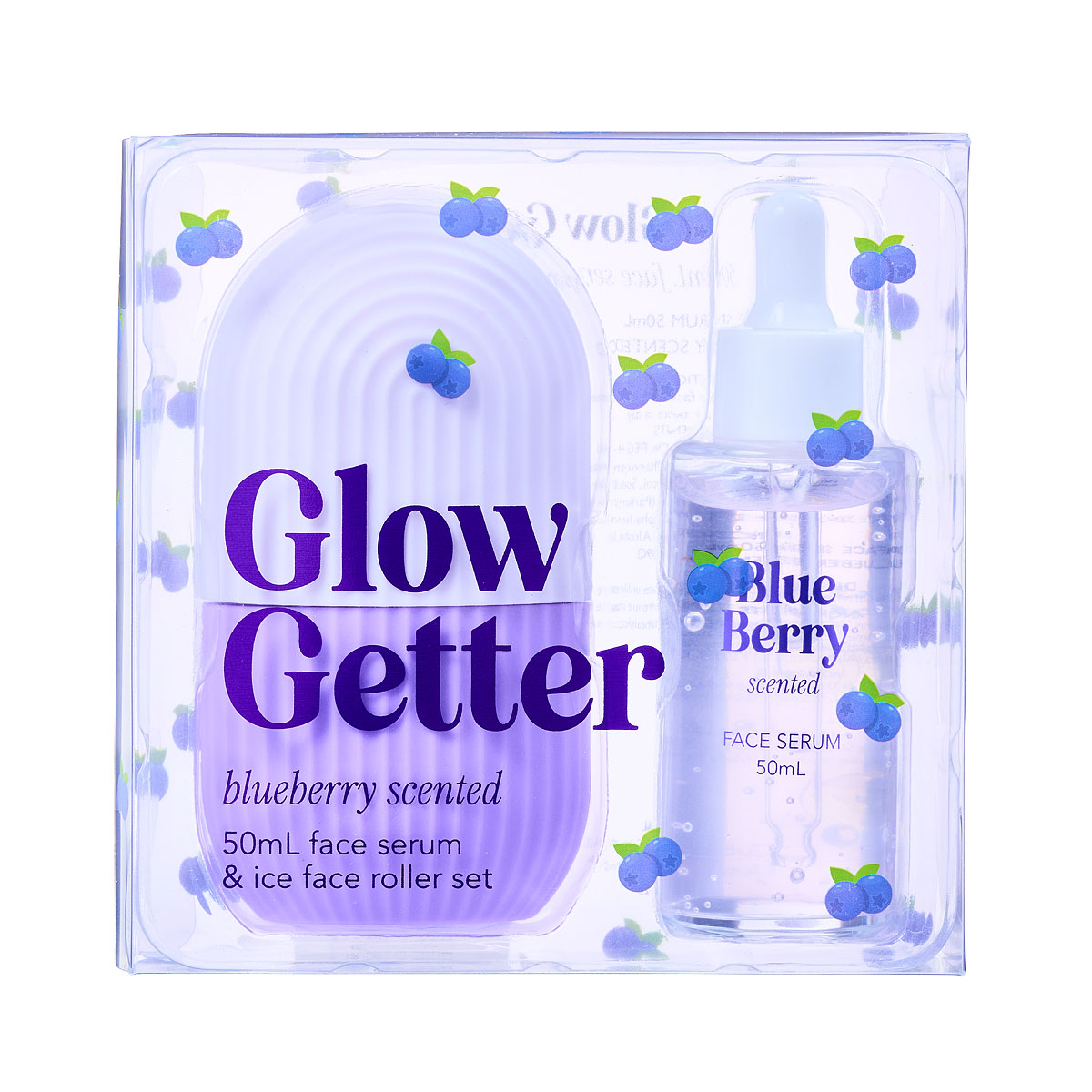 2pc Face Ice Roller + Serum Set