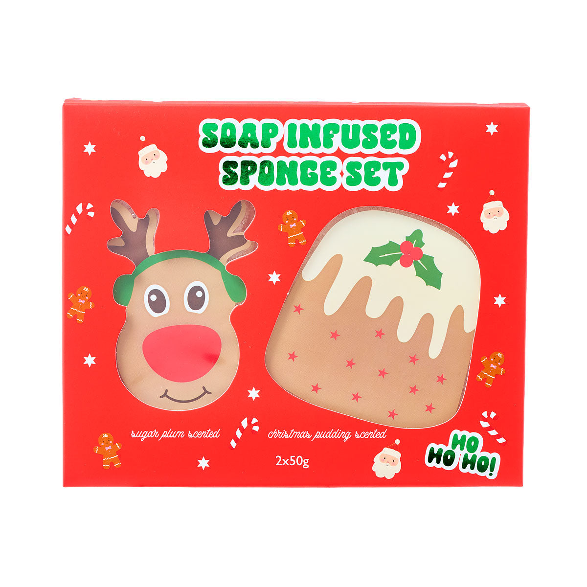 Christmas Infused Sponges 2pk