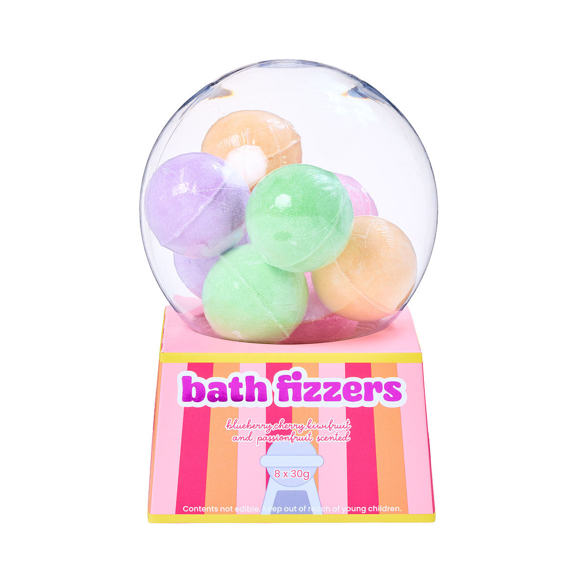 Bath Fizzer Globe With 8 Fizzers