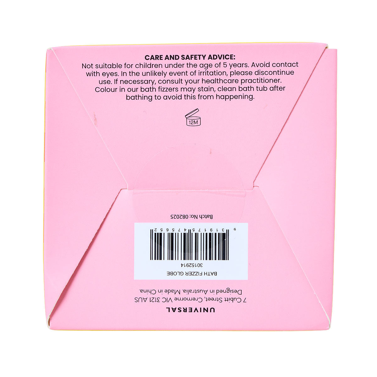 Bath Fizzer Globe With 8 Fizzers