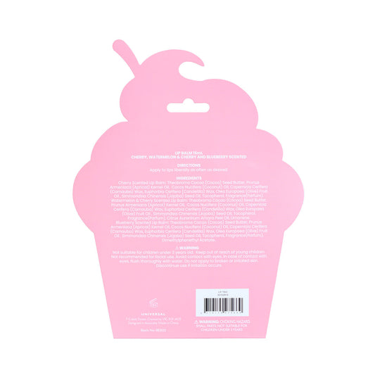 Scented Lip Balm 3x15mL Trio