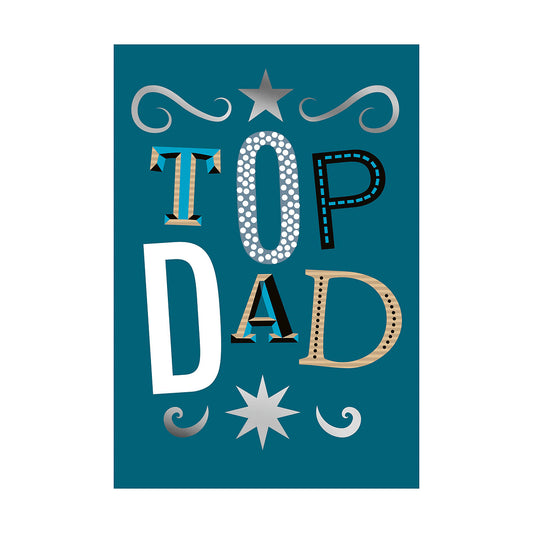 Father's Day Card Top Dad