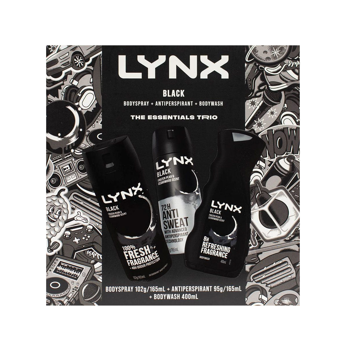 Lynx The Essentials Trio 3pk