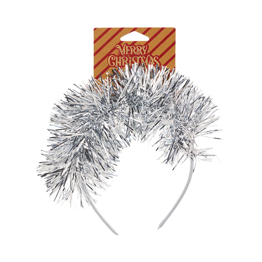 Christmas Tinsel Alice Band