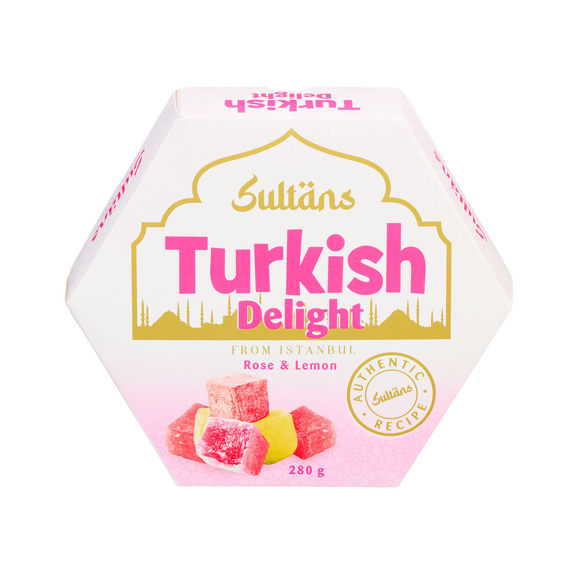 Turkish Delight Rose & Lemon 280g