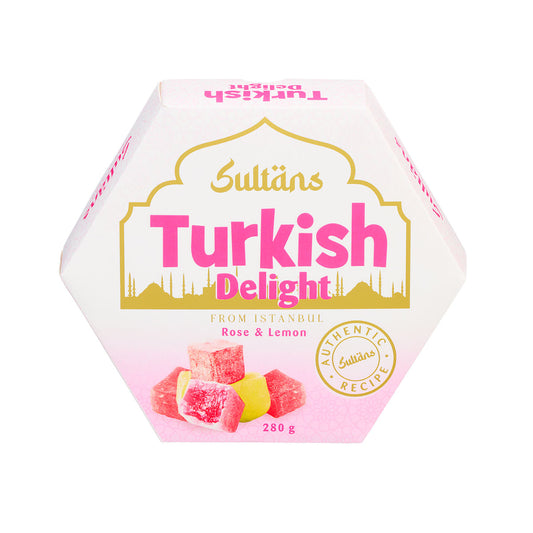 Turkish Delight Rose & Lemon 280g