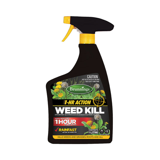 Brunnings 1hr Fast Action Weed Kill 1L