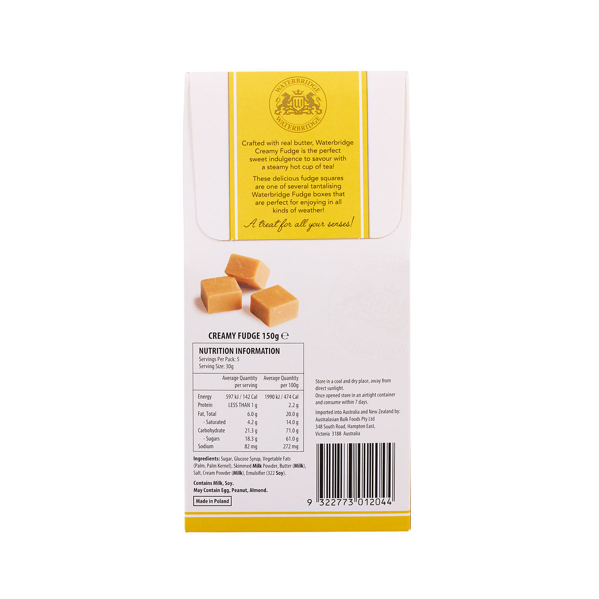 Waterbridge Just Fudge Creamy 150g