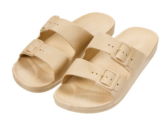 Women's Twin Strap Sandals Sand Small