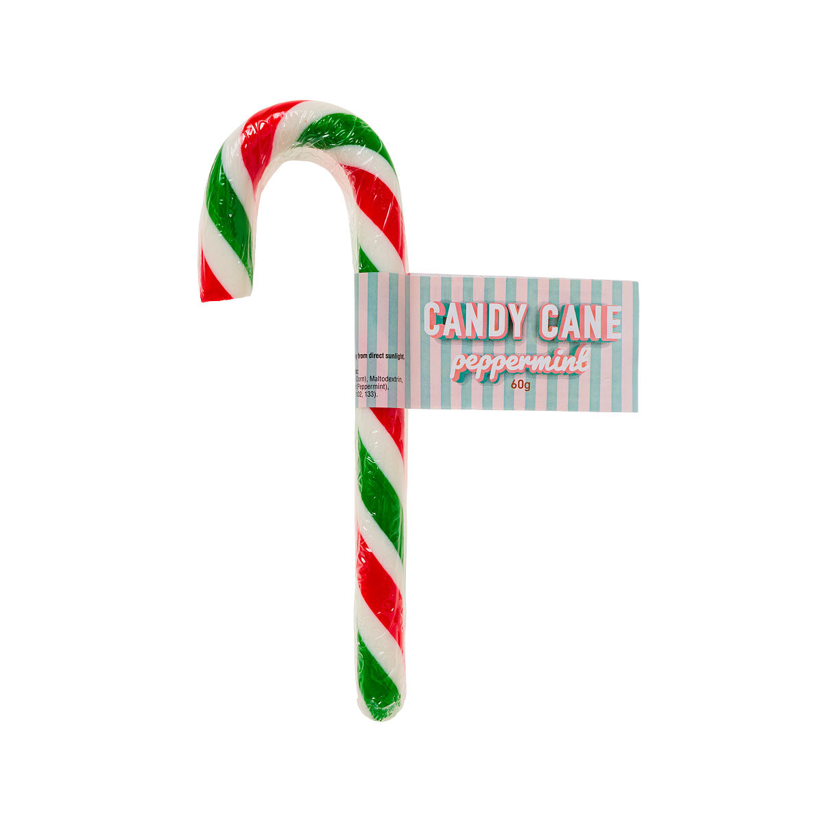 Strawberry & Peppermint Candy Cane 60g