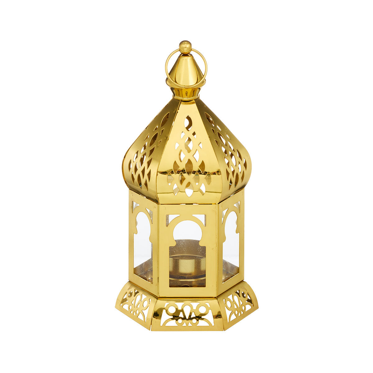 Metal Lantern Golden