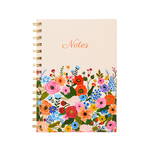 A5 Hard Cover Notebook Colourful Florals