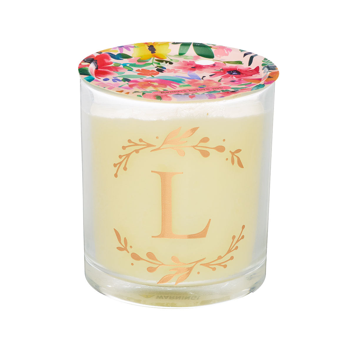 Monogram Wreath Candle Assorted