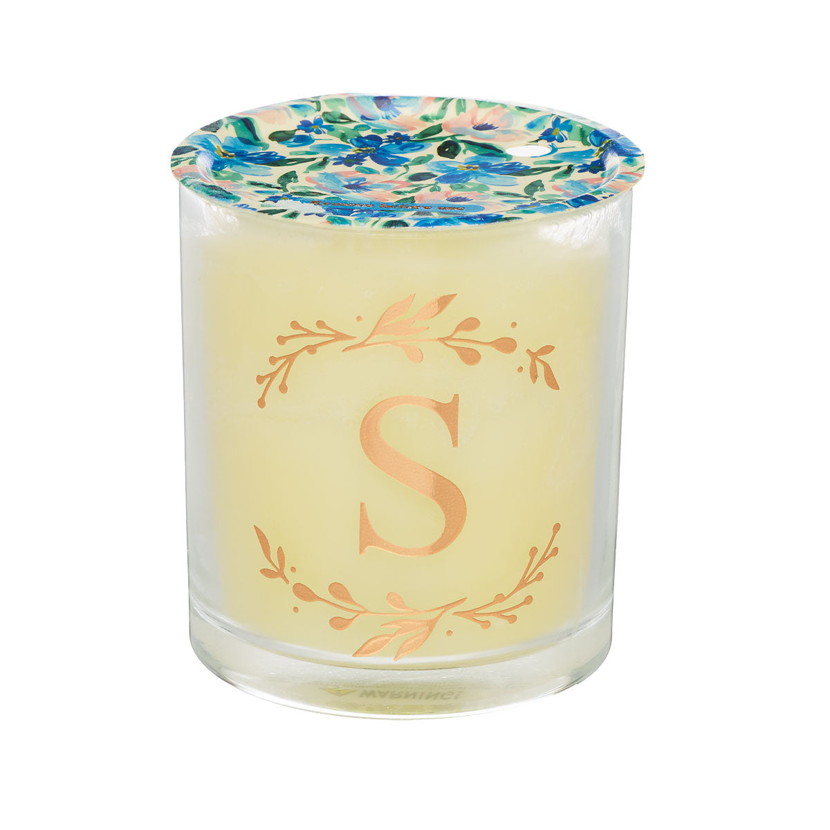 Monogram Wreath Candle Assorted
