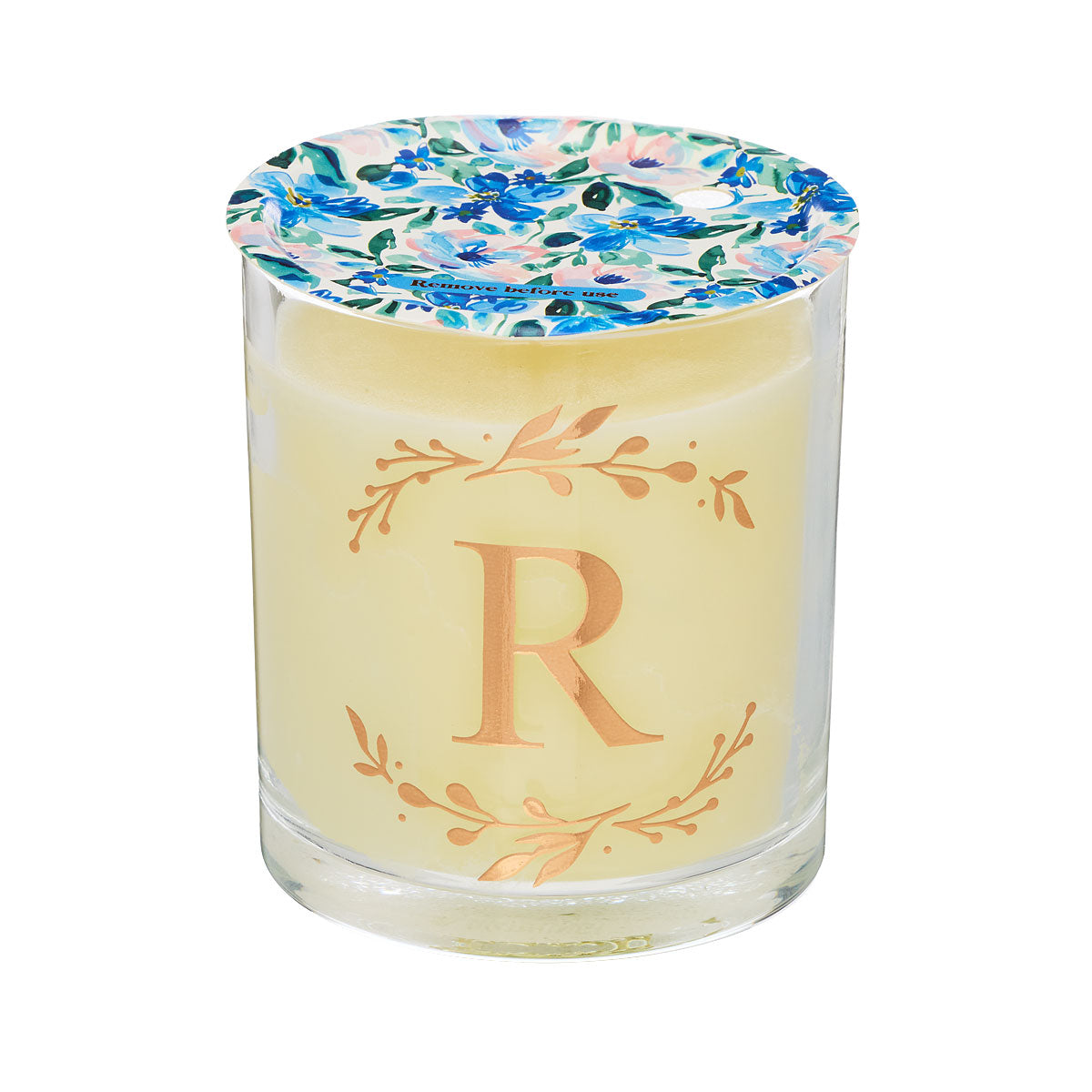 Monogram Wreath Candle Assorted