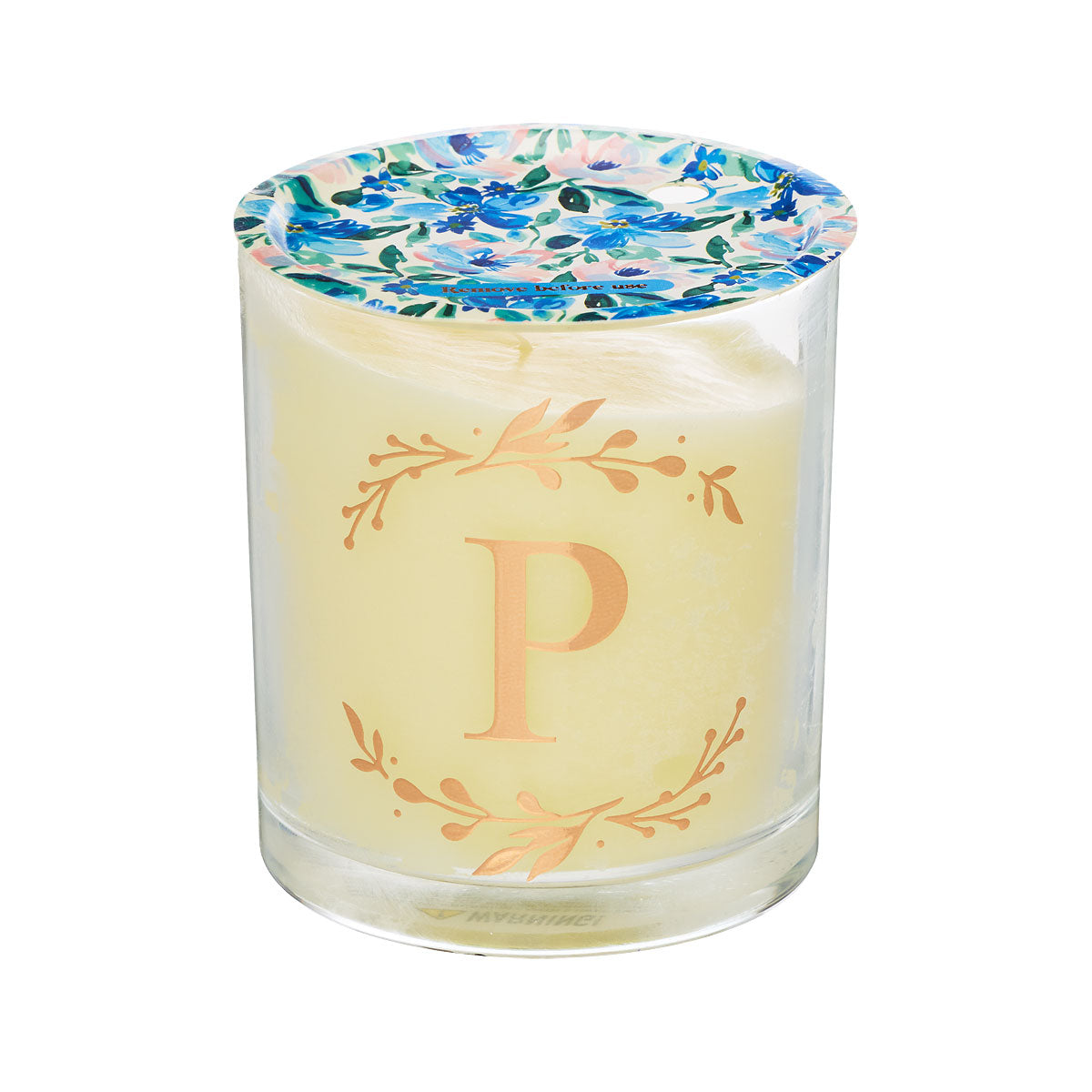 Monogram Wreath Candle Assorted