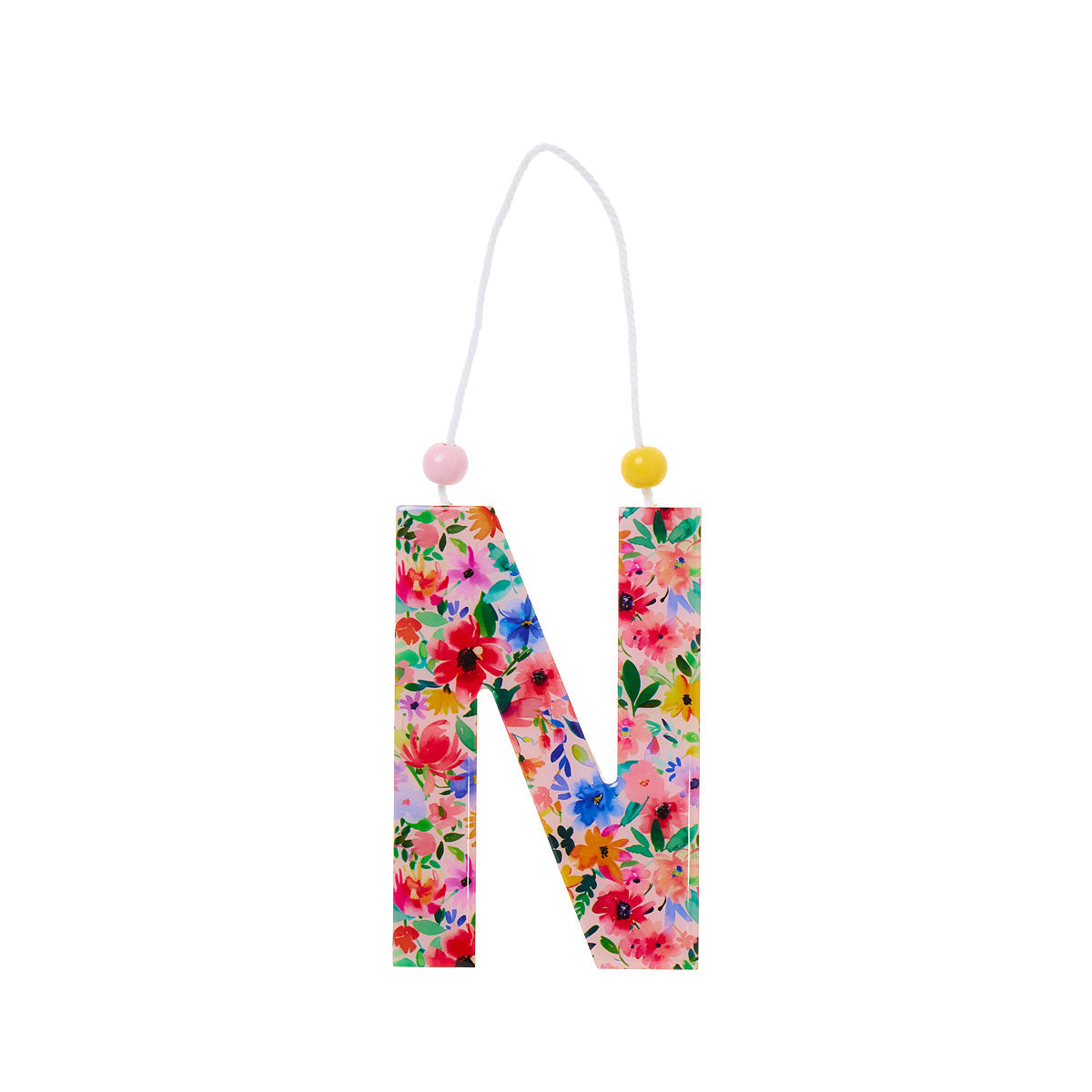 Hanging Floral Letter Assorted