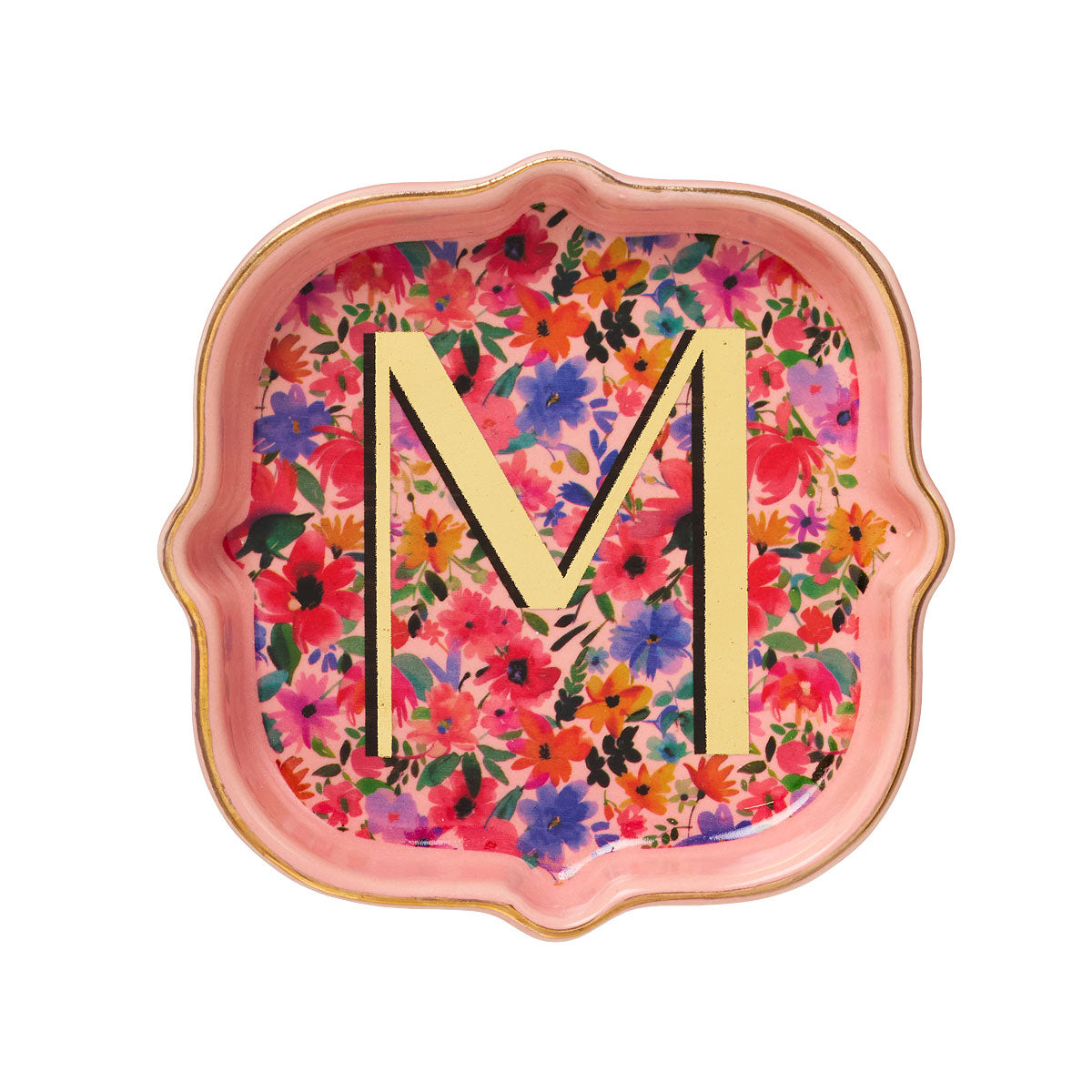 Monogram Scallop Trinket Dish Assorted