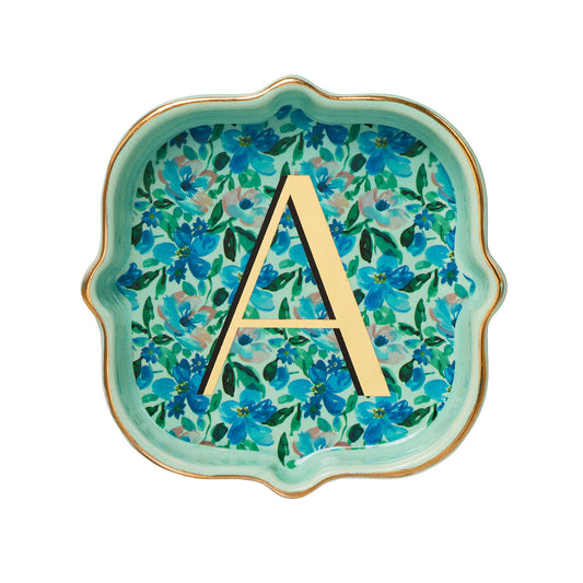 Monogram Scallop Trinket Dish Assorted