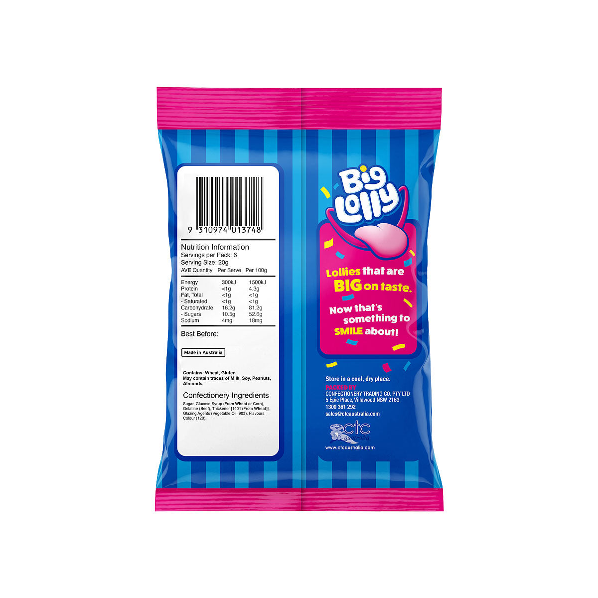 Big Lolly Teeth 120g