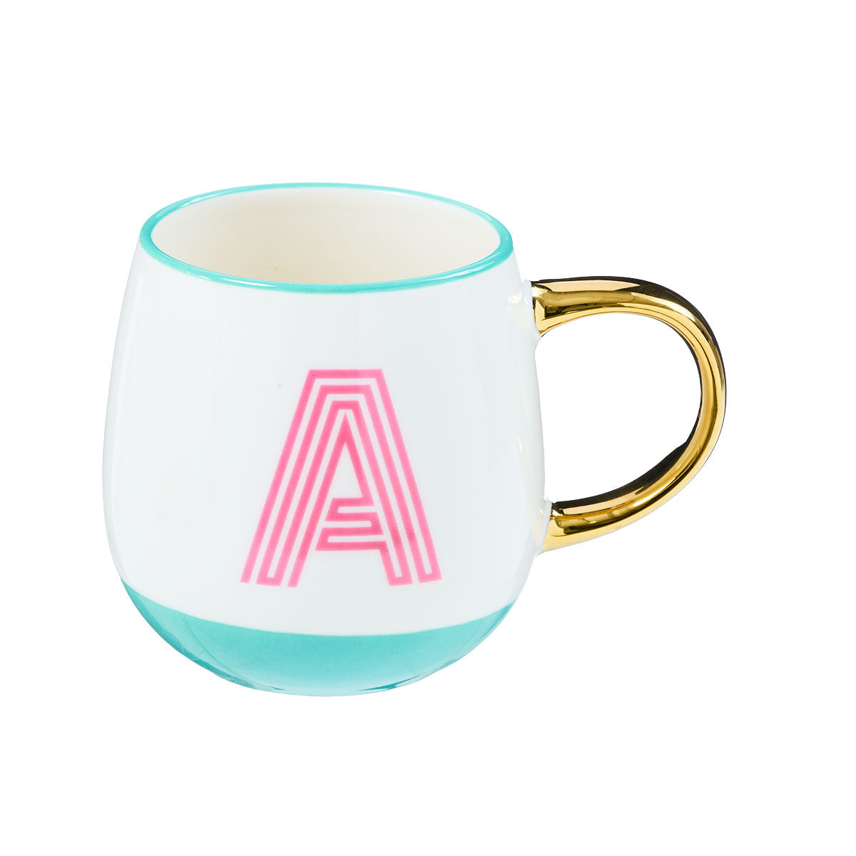 Brights Monogram Mug M/J/A