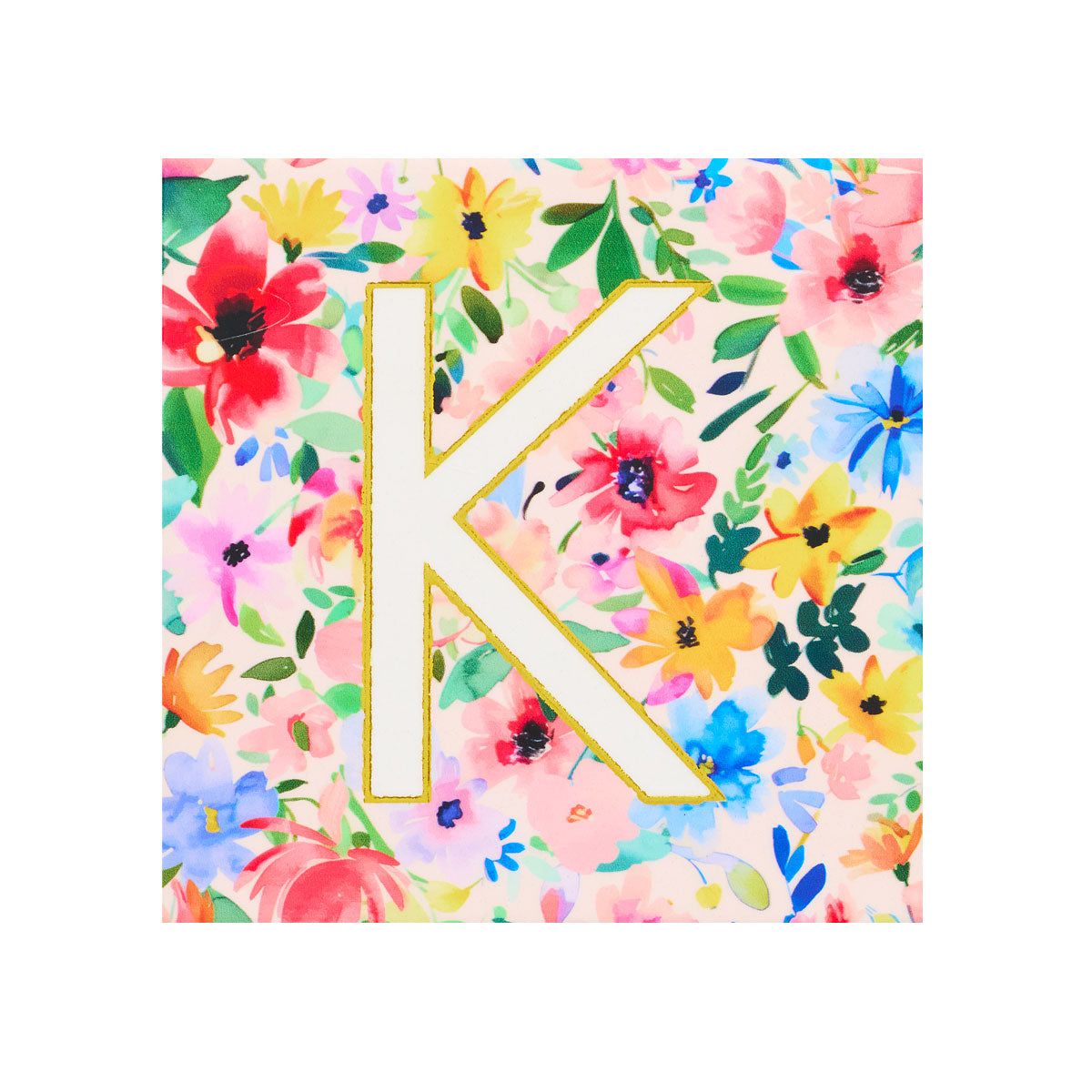 Monogram Multi Floral Coaster SMACKJEL