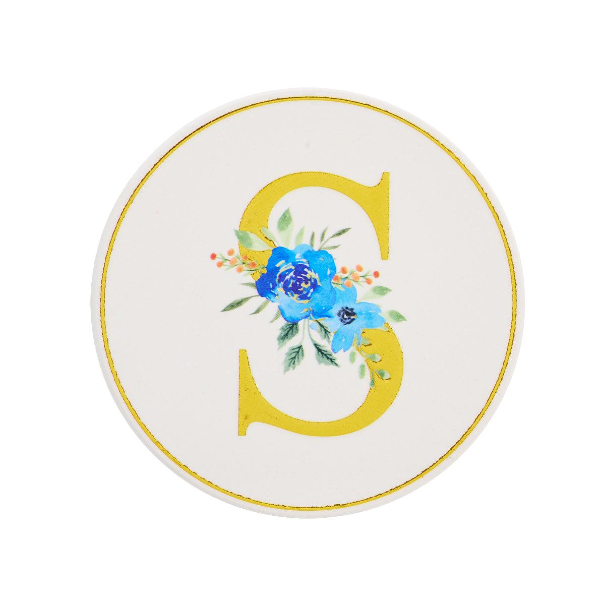 Round Monogram Coaster SMACKJEL
