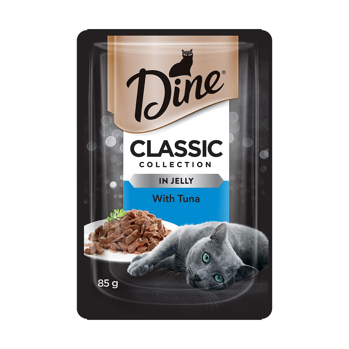 Dine Classic Tuna in Jelly Pouch 85g