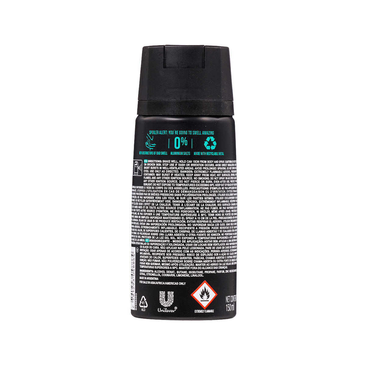 Axe 150ml Deodorant Bodyspray Apollo
