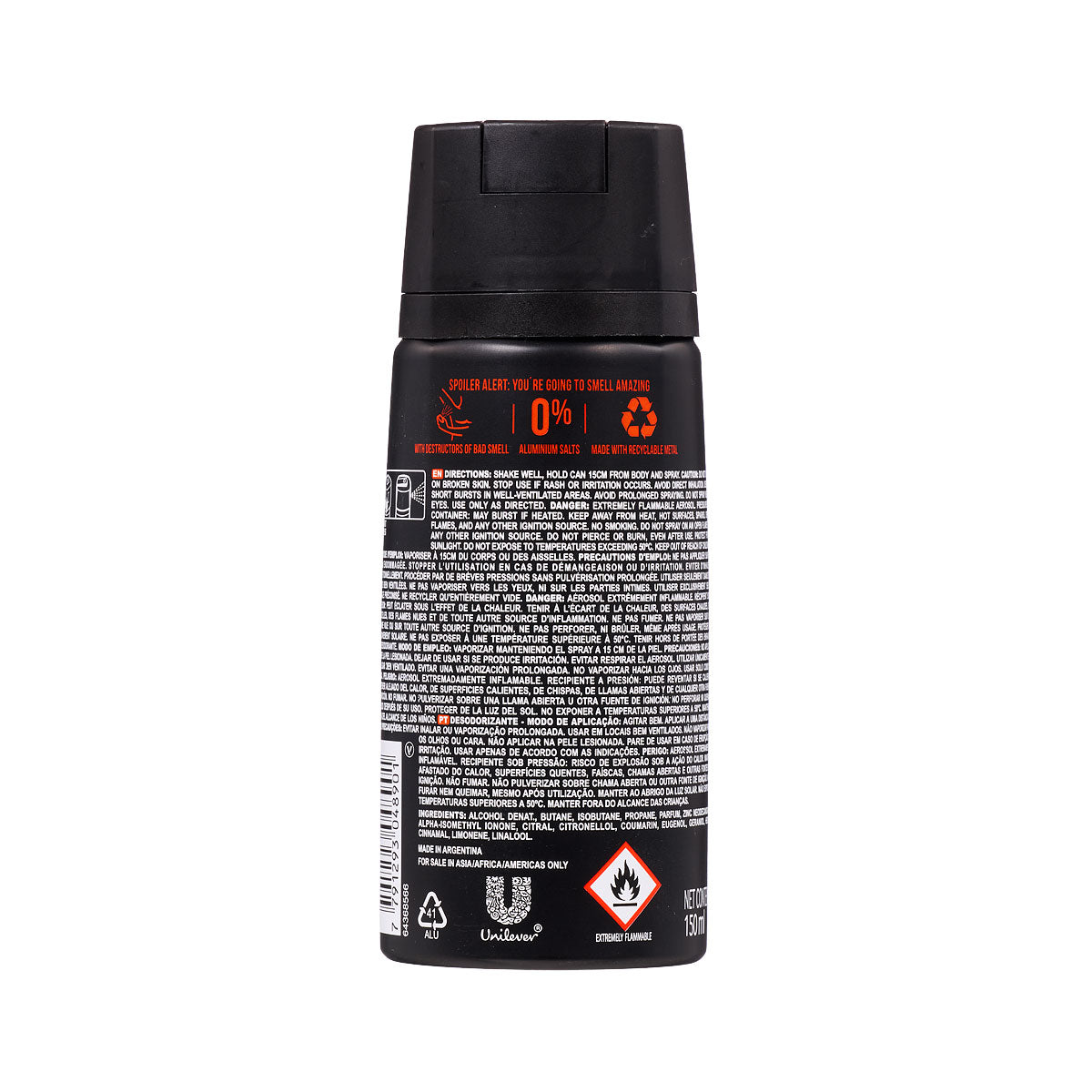 Axe 150ml Deodorant Bodyspray Musk