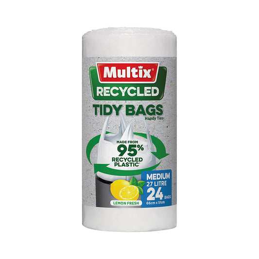 Multix Recycled Tidy Bags Medium 27L 24pk