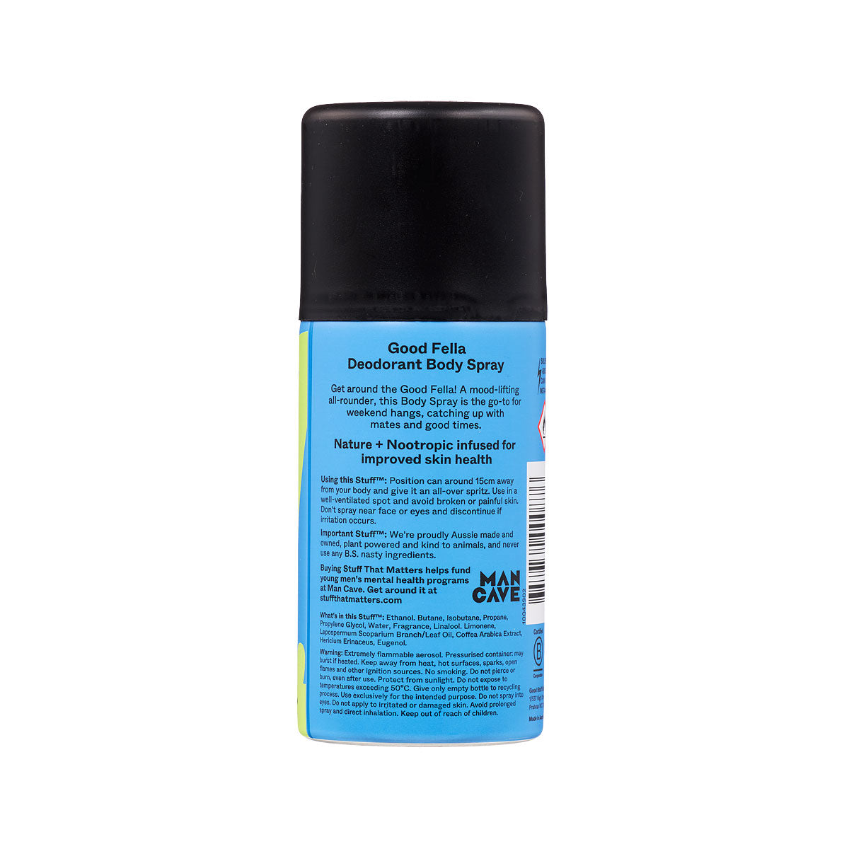 Stuff That Matters Deodorant Body Spray Good Fella 100g