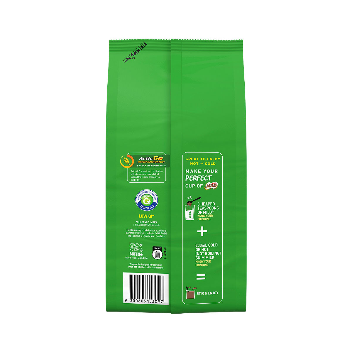 Milo Softpack 730g