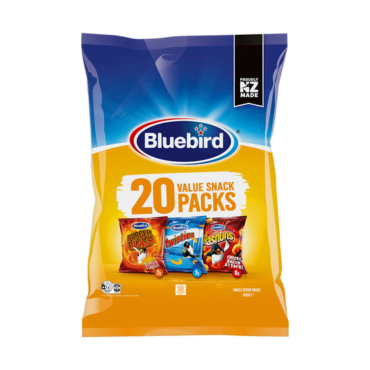Bluebird Fun Mix Chips 360g 20pk