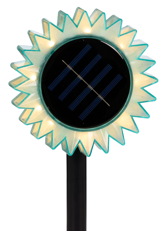 Solar Sunflower LED Light