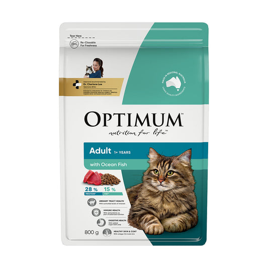 Optimum Adult 1+ Ocean Fish 800g