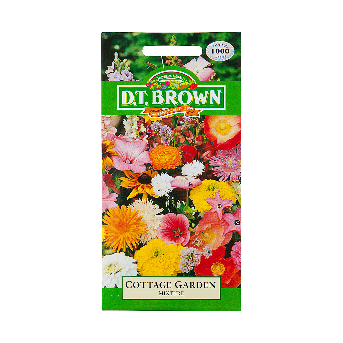 DT Brown Seeds Flowers Assorted