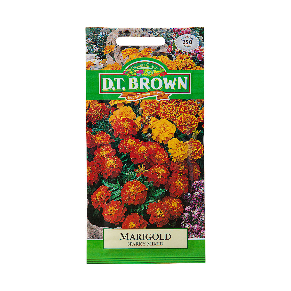 DT Brown Seeds Flowers Assorted