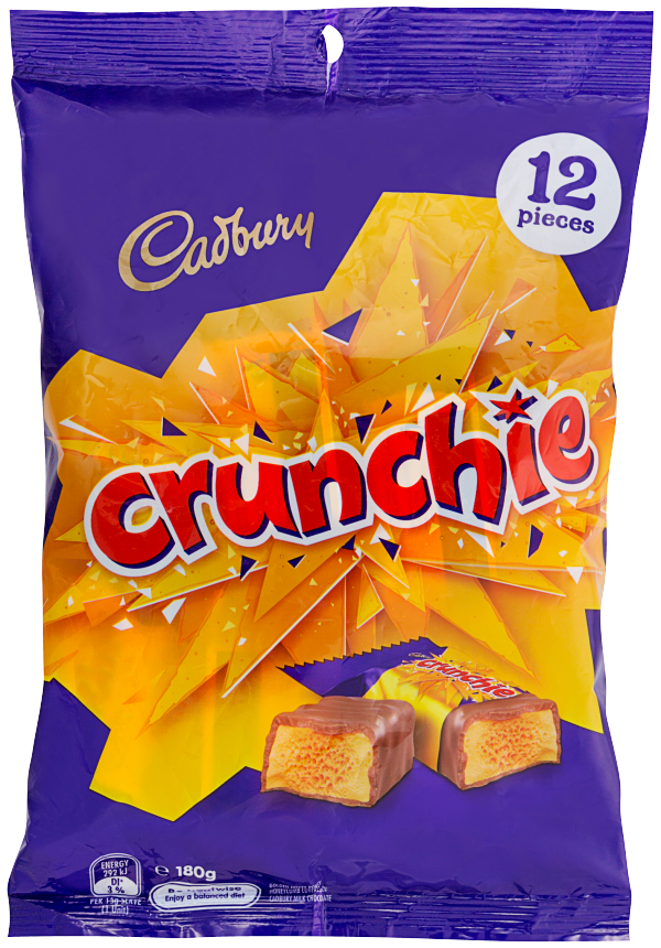 Cadbury Crunchie Sharepack 12pk 180g