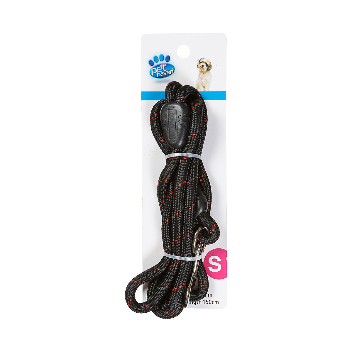 Pet Haven Dog Lead Strong 150cm - Assorted