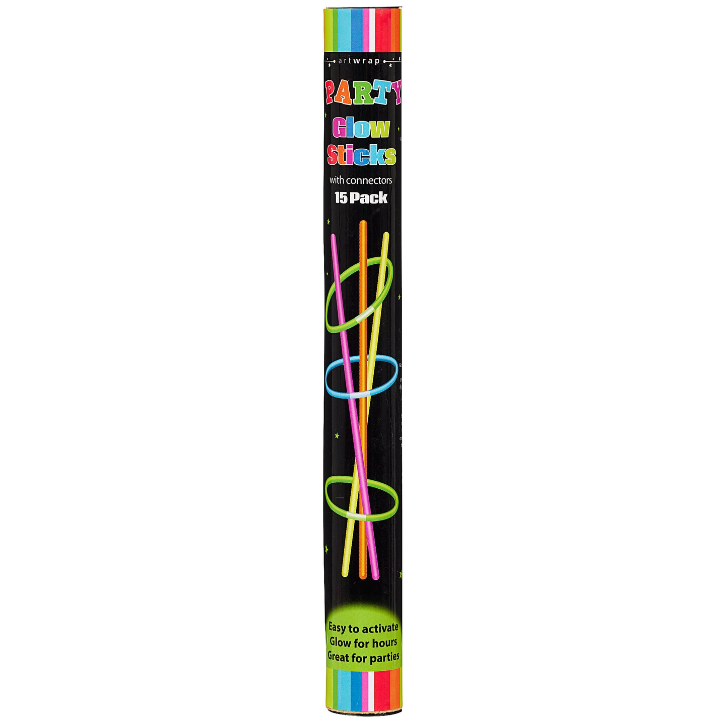 Neon Glow Stick 20cm 15pk